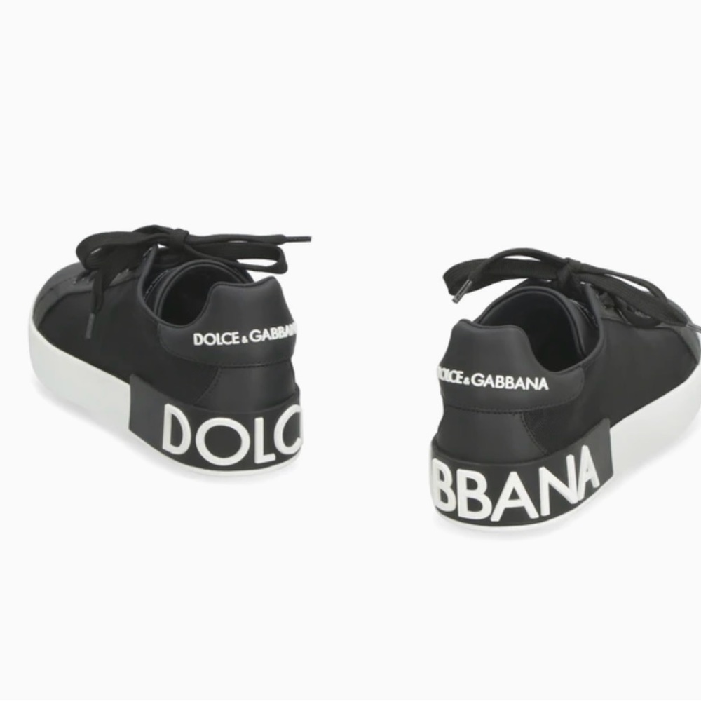 OUT OF STOCK Authentic DOLCE & GABBANA Portotino low-top sneakers - Picture 3 of 15